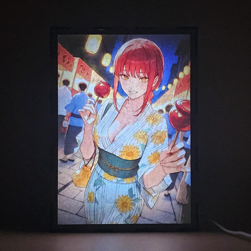 Lámpara LED Makima - Chainsaw Man - imagen de galería