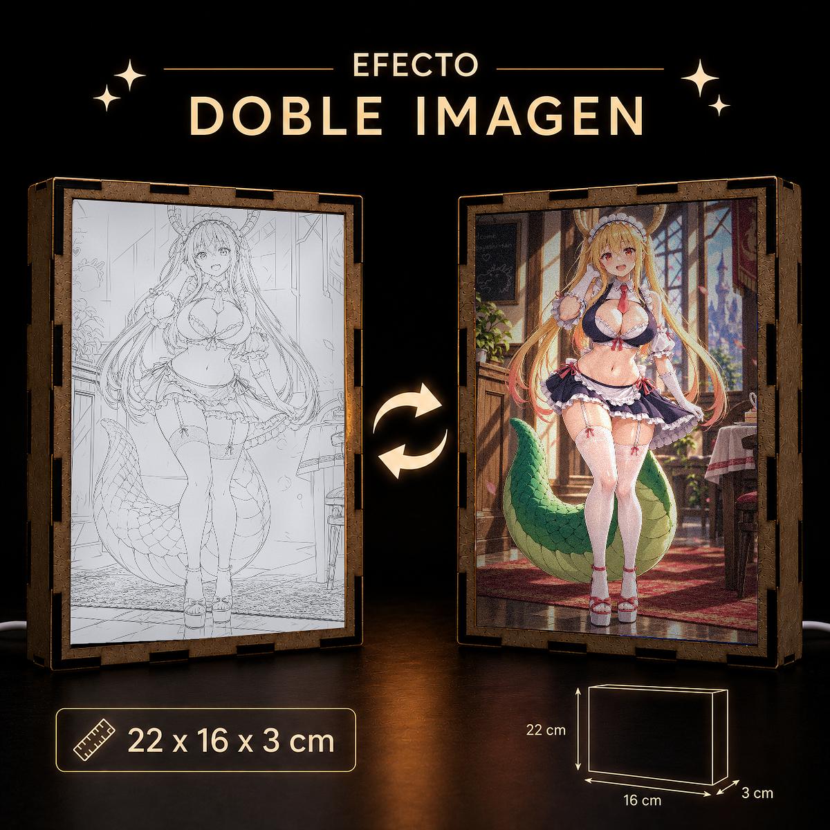 Lámpara Tohru - Miss Kobayashi's Dragon Maid - Cafetería - producto AnimeWaifu