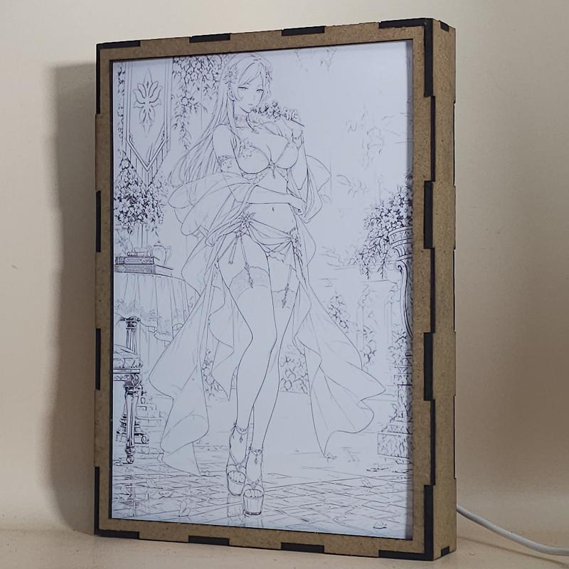 Lámpara Freya - DanMachi - Jardín del Palacio - lámpara apagada