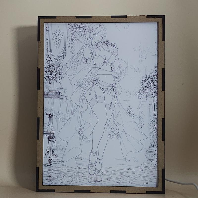 Lámpara Freya - DanMachi - Jardín del Palacio - lámpara apagada
