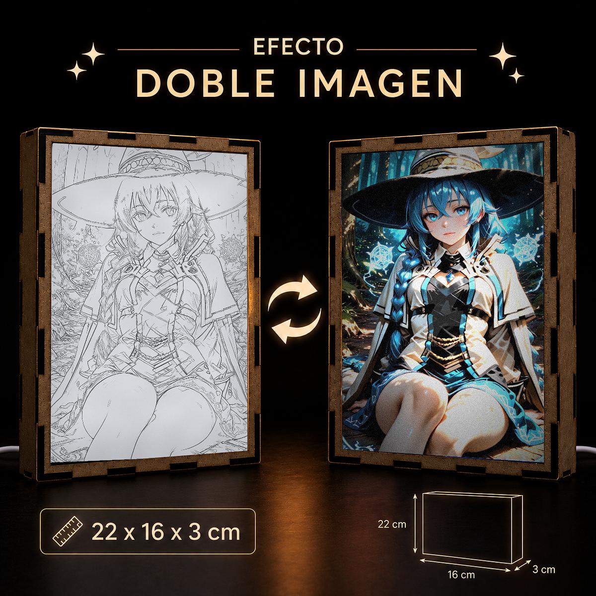 Lámpara Roxy - Mushoku Tensei - Bosque Mágico - producto AnimeWaifu