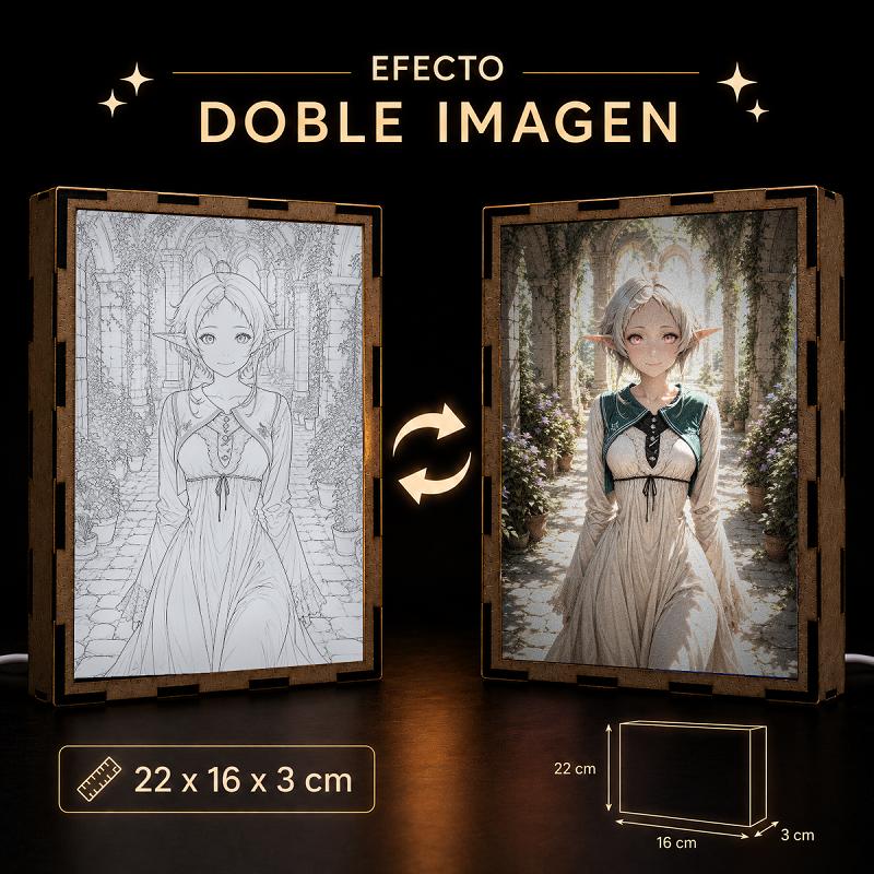 Lámpara Sylphiette - Mushoku Tensei - producto AnimeWaifu