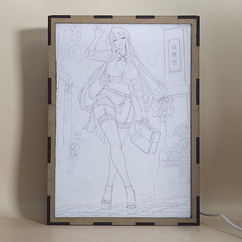 Lámpara Shizuka Marikawa - Highschool of the Dead - imagen de galería