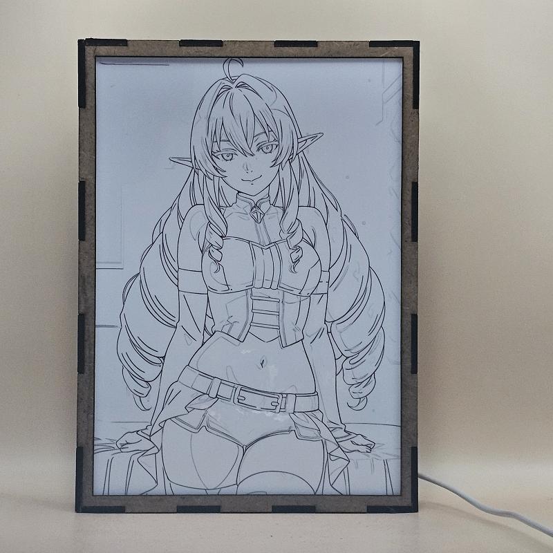 Lámpara Elinalise Dragonroad - Mushoku Tensei - imagen de galería