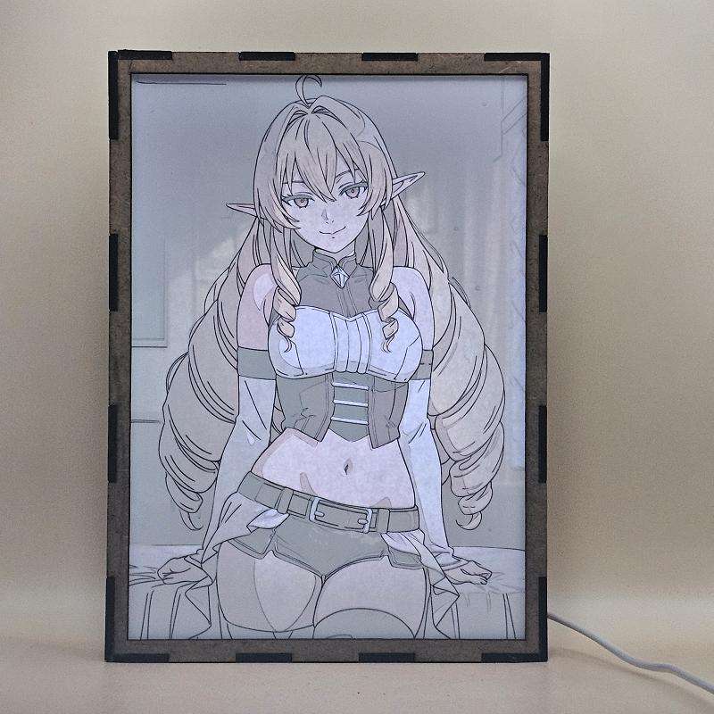 Lámpara Elinalise Dragonroad - Mushoku Tensei - imagen de galería