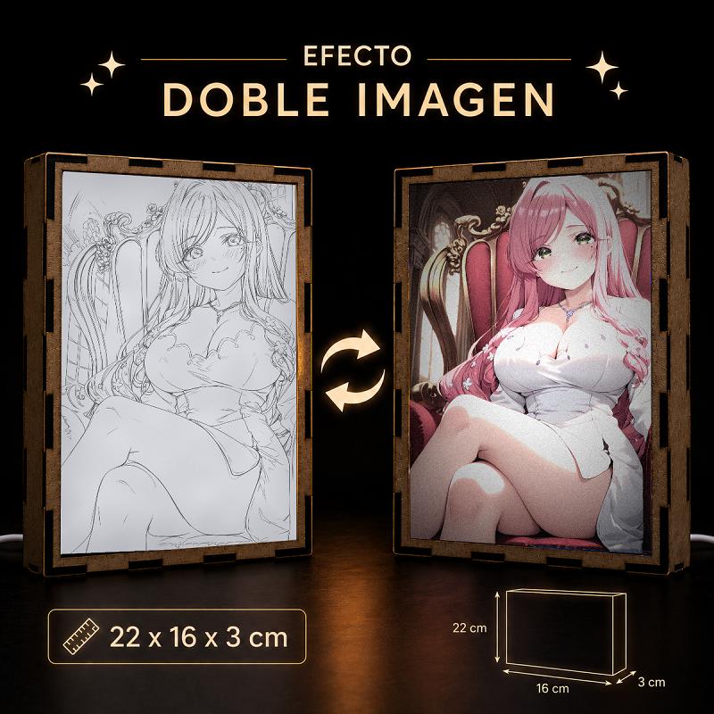 Lámpara Hahari Hanazono - Mis 100 novias que me quieren mogollón, mogollón - producto AnimeWaifu
