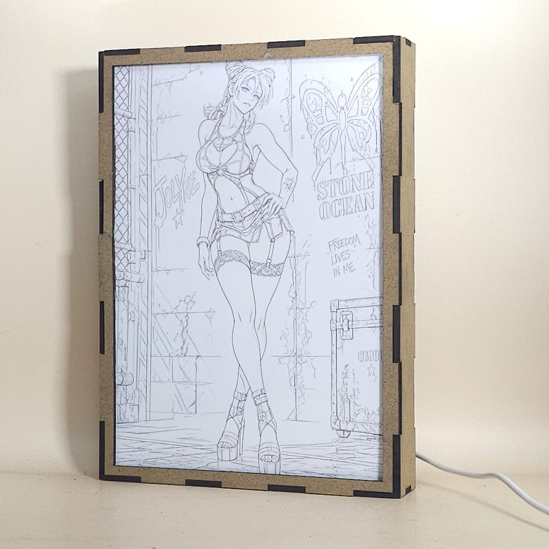 Lámpara Jolyne Cujoh - Stone Ocean - Prisión - lámpara apagada
