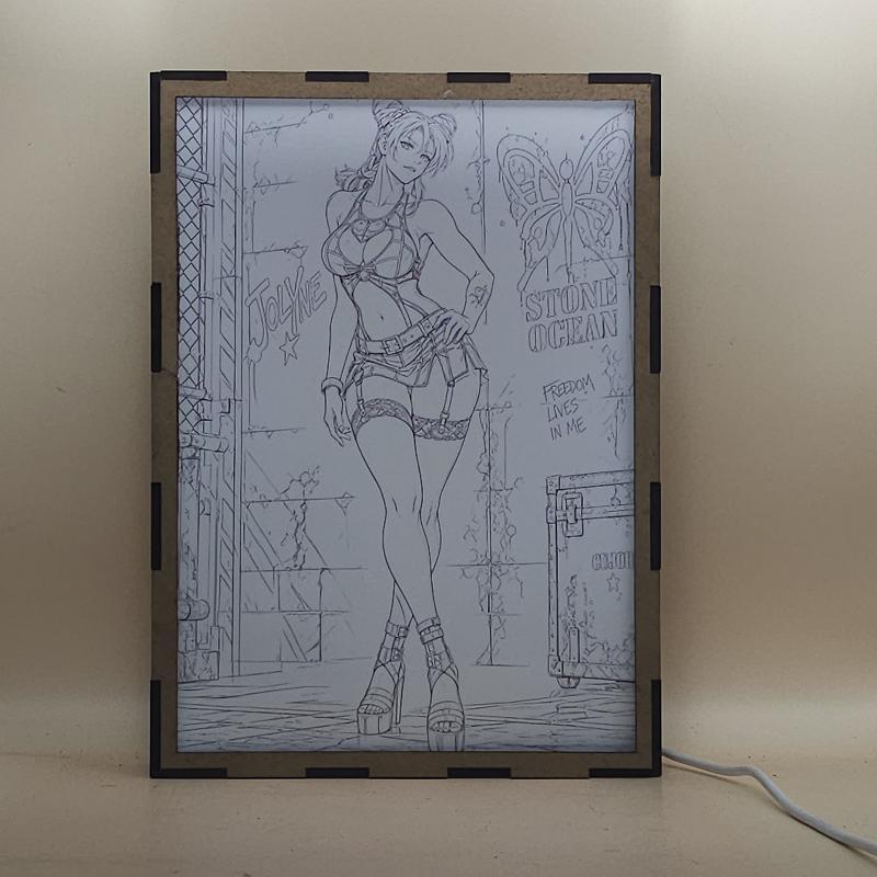 Lámpara Jolyne Cujoh - Stone Ocean - Prisión - lámpara apagada