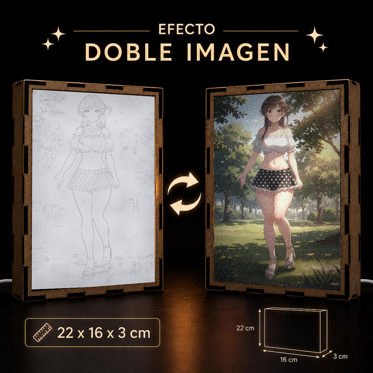 Lámpara LED Chizuru Mizuhara - Rent-A-Girlfriend - producto AnimeWaifu