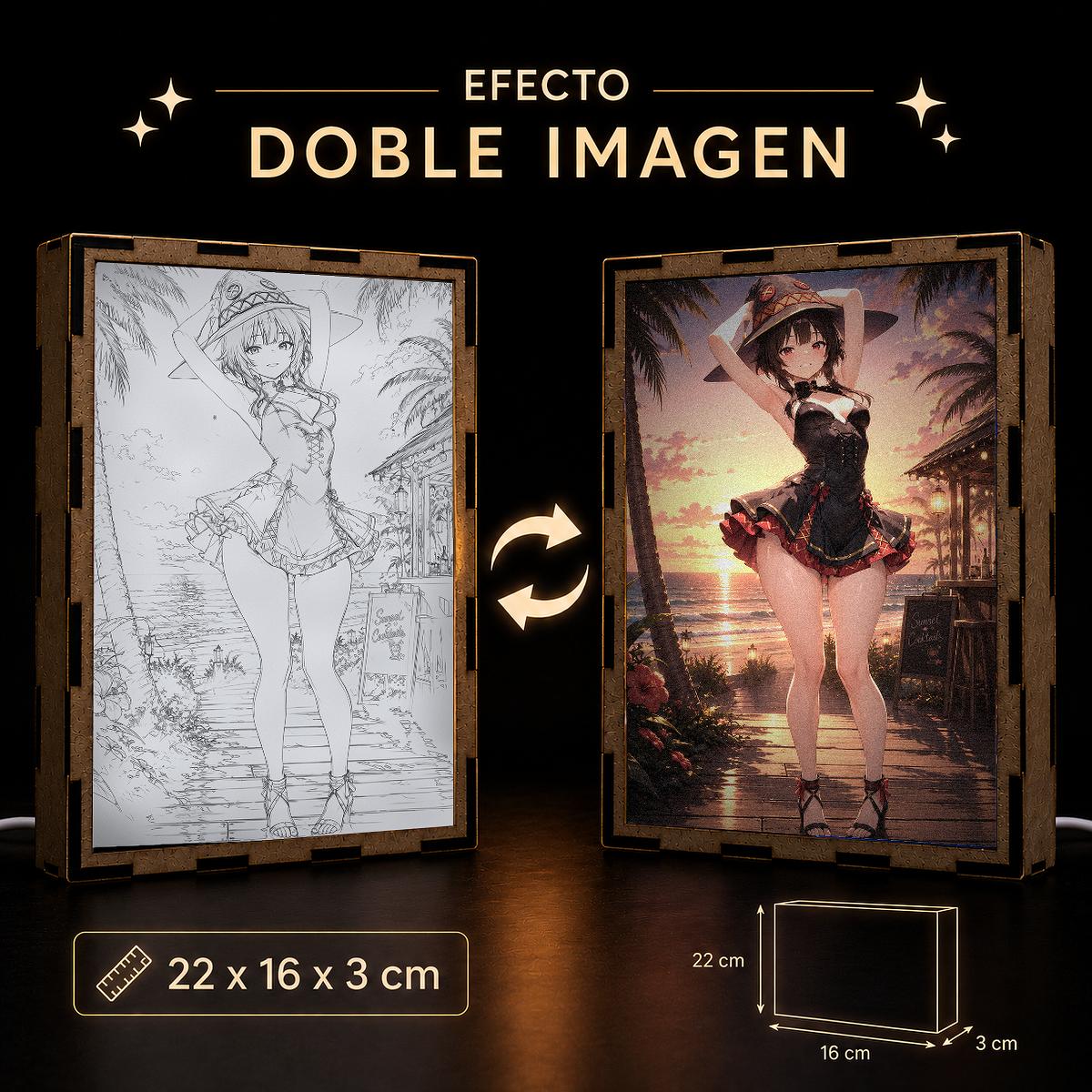 Lámpara Megumin - KonoSuba - producto AnimeWaifu