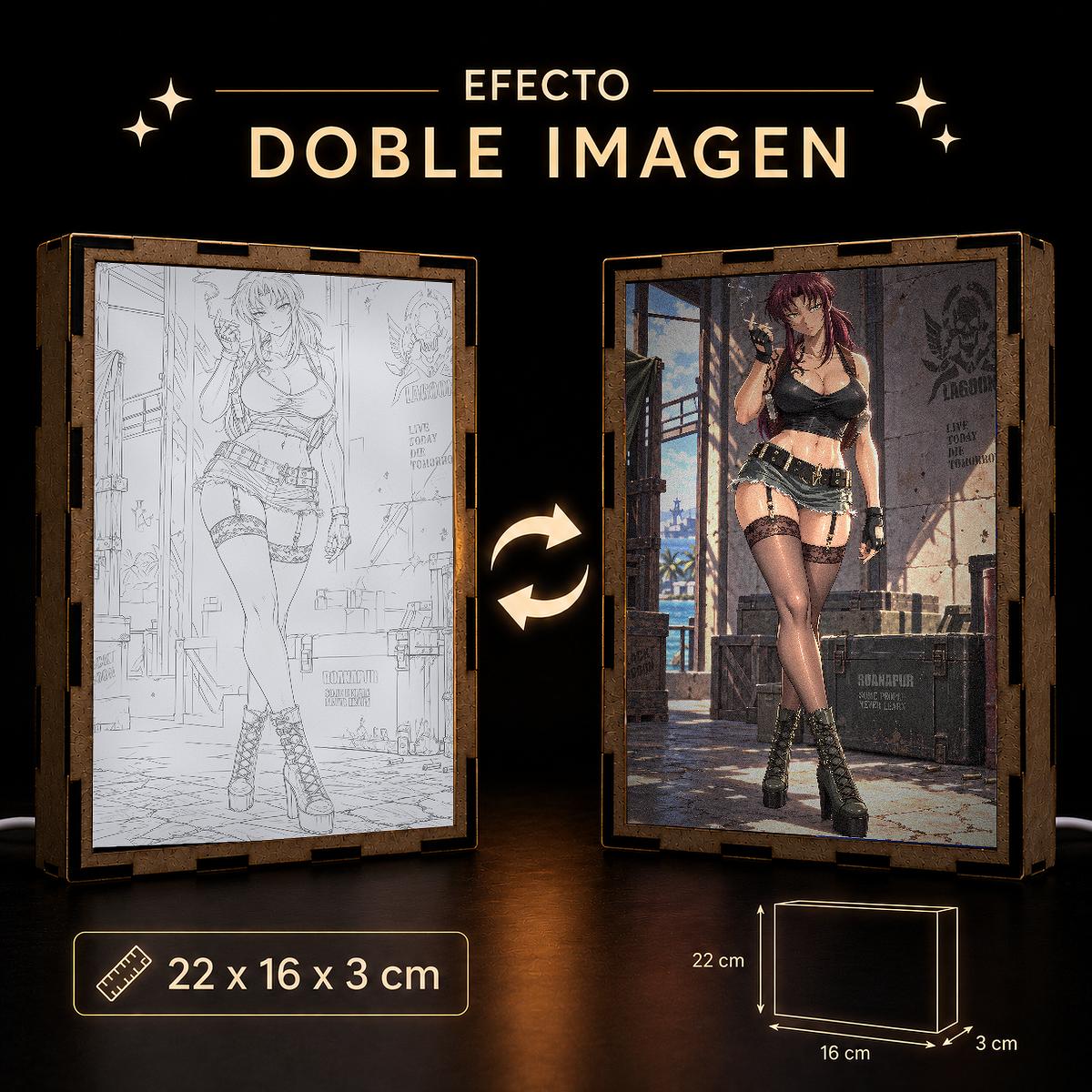 Lámpara Revy - Black Lagoon - producto AnimeWaifu