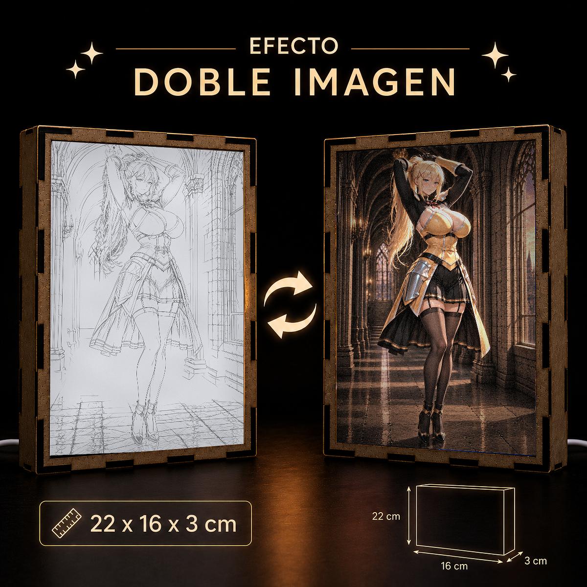Lámpara Darkness - KonoSuba - producto AnimeWaifu
