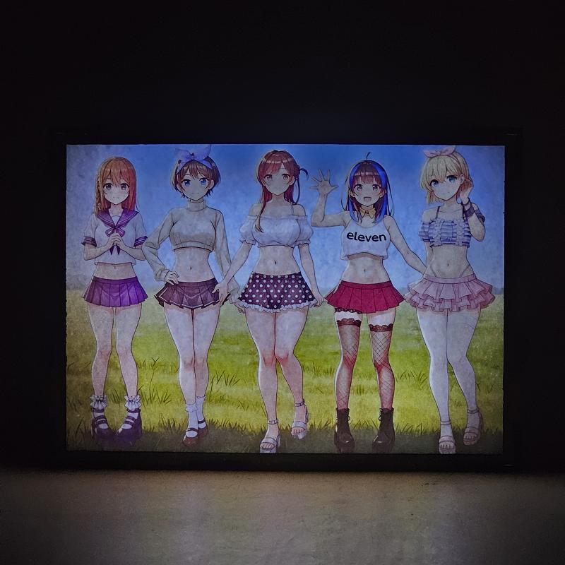 Lámpara LED Rent-A-Girlfriend - Chizuru, Mami, Ruka, Mini y Sumi - imagen de galería