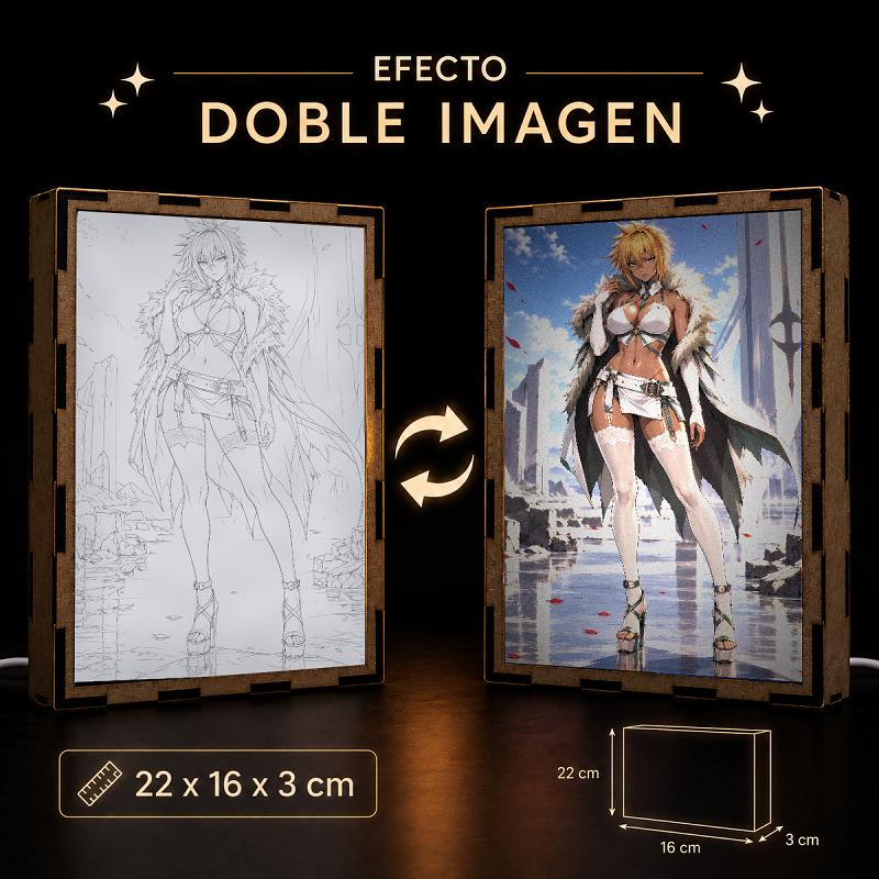 Lámpara LED Tier Harribel Bleach - Ruinas sobre el agua - producto AnimeWaifu