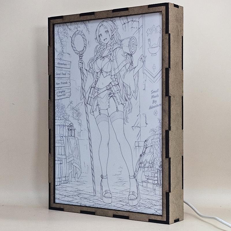 Lámpara LED Marcille Donato - Delicious in Dungeon - Aventurera - lámpara apagada