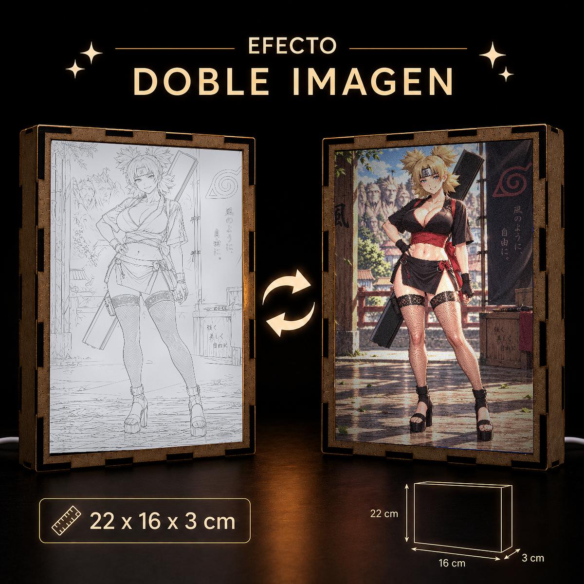 Lámpara LED Temari - Naruto - Konoha - producto AnimeWaifu