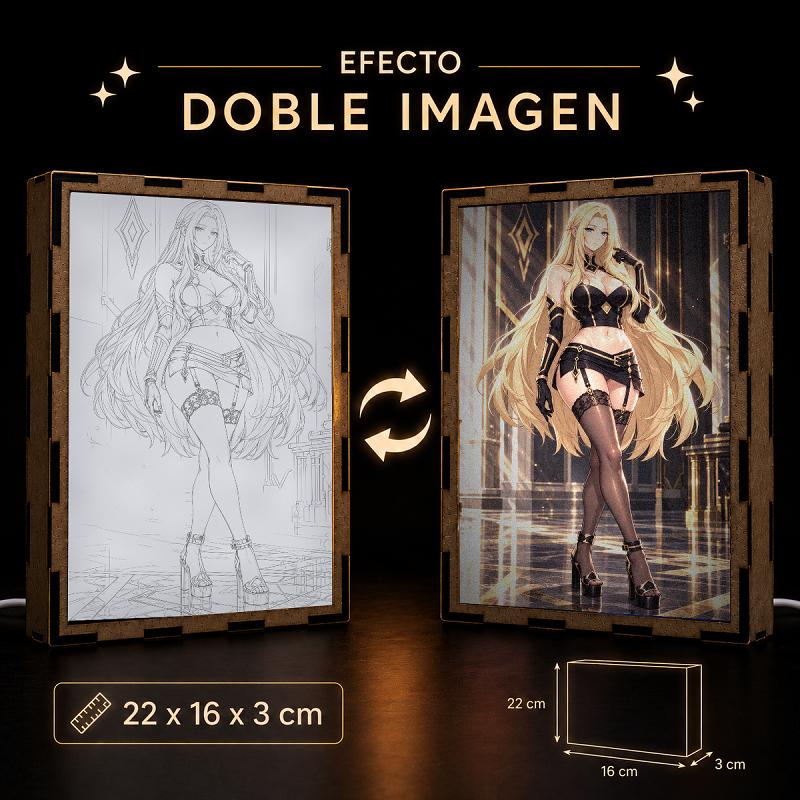 Lámpara LED Alpha - The Eminence in Shadow - Palacio Dorado - producto AnimeWaifu