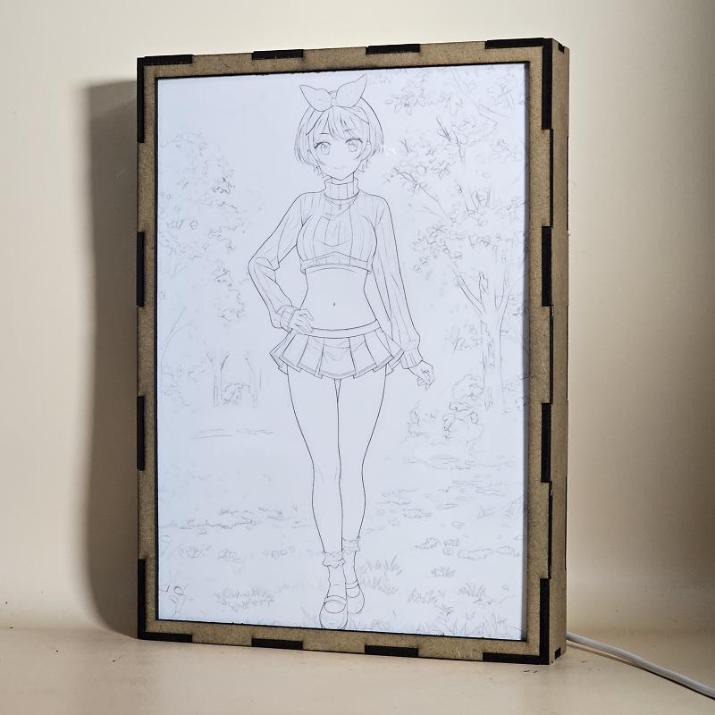Lámpara LED Ruka Sarashina - Rent-A-Girlfriend - imagen de galería