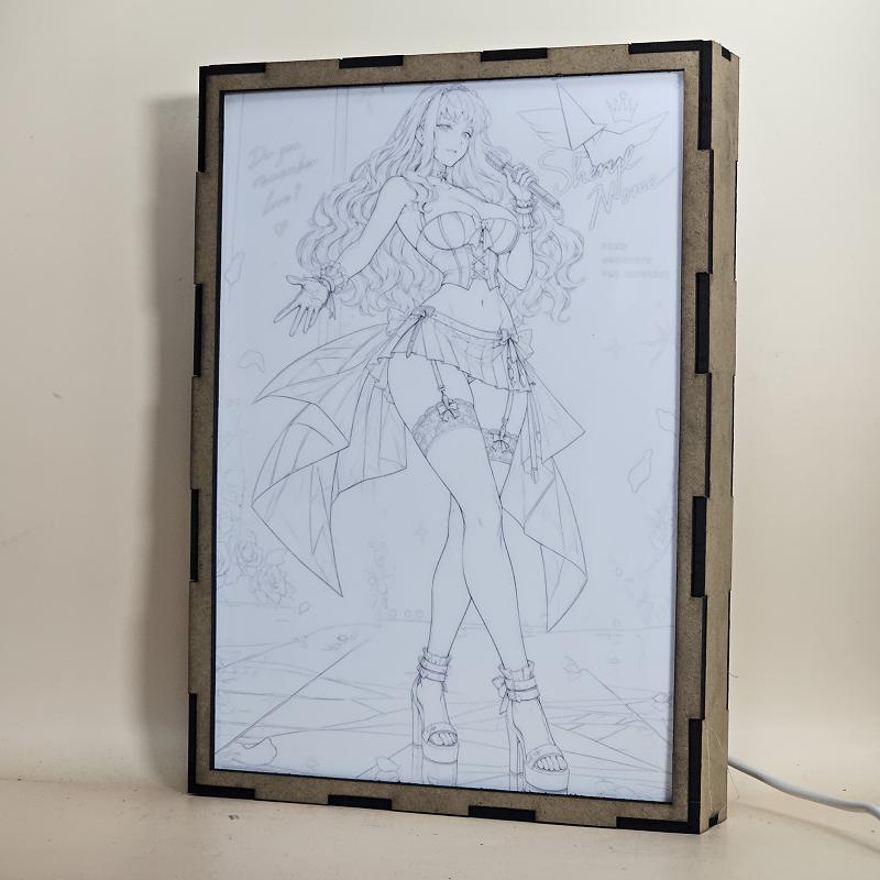 Lámpara LED Sheryl Nome - Macross Frontier - Escenario Estelar - lámpara apagada