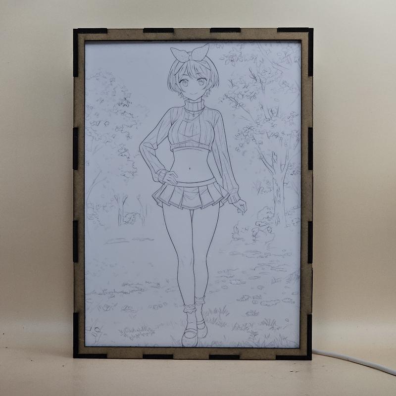 Lámpara LED Ruka Sarashina - Rent-A-Girlfriend - imagen de galería