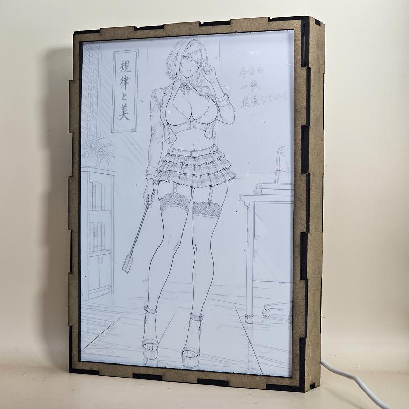 Lámpara LED Meiko Shiraki - Prison School - Aula al Atardecer - lámpara apagada