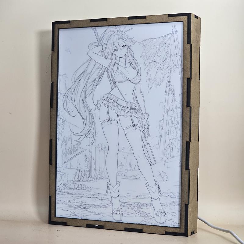 Lámpara Yoko Littner – Gurren Lagann - lámpara apagada