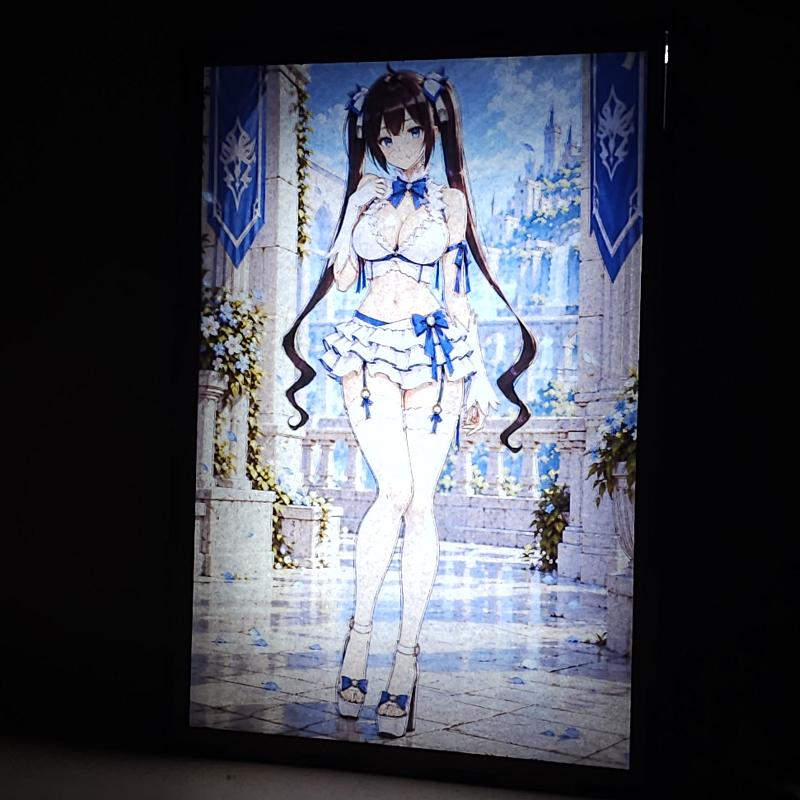 Lámpara Hestia – DanMachi - lámpara encendida