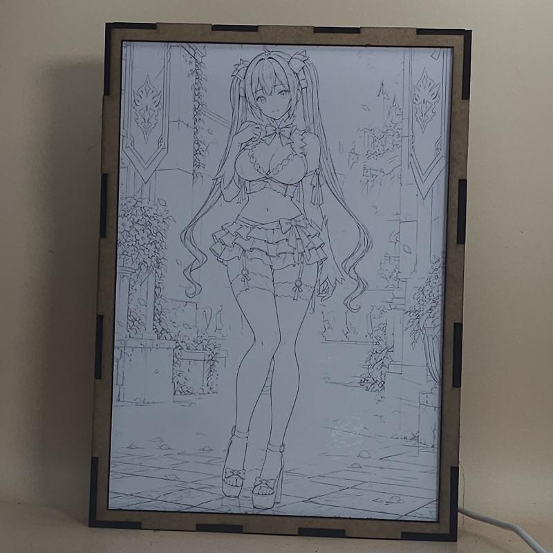 Lámpara Hestia – DanMachi - lámpara apagada