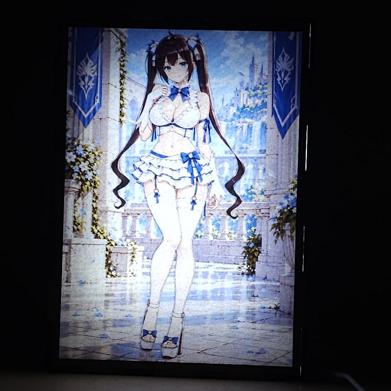 Lámpara Hestia – DanMachi - lámpara encendida
