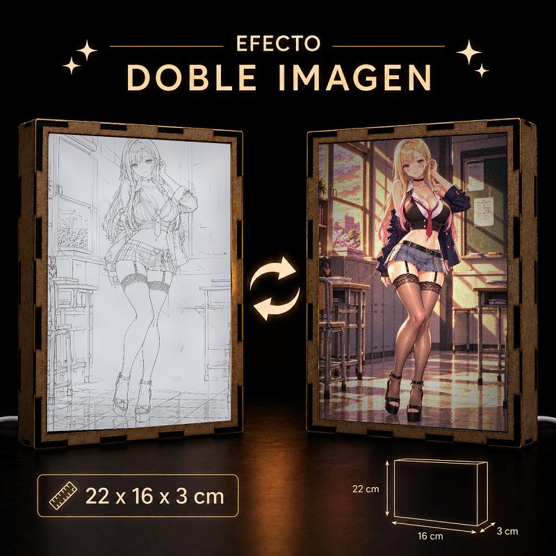 Lámpara LED Marin Kitagawa My Dress-Up Darling Uniforme Escolar - producto AnimeWaifu