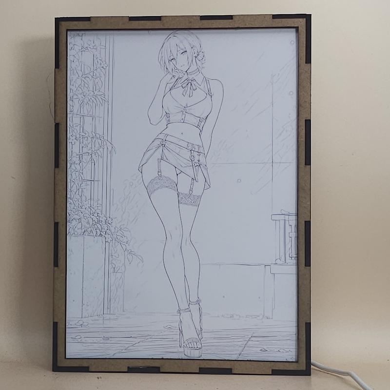 Lámpara LED Reze Chainsaw Man Jardín - lámpara apagada