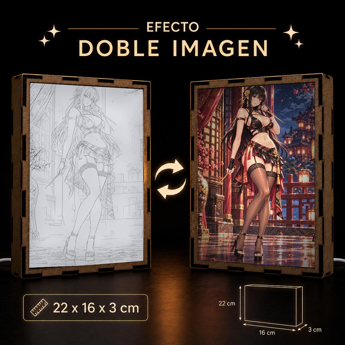 Lámpara LED Yor Forger Spy x Family Noche Oriental - producto AnimeWaifu