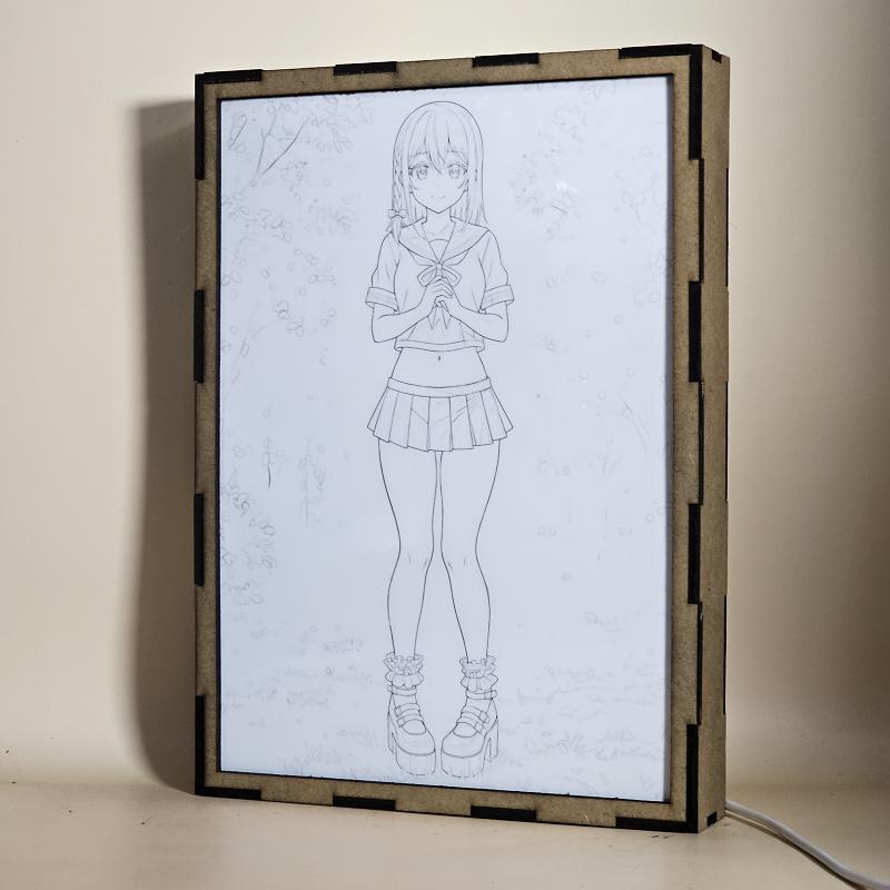 Lámpara LED Sumi Sakurasawa - Rent-A-Girlfriend - imagen de galería