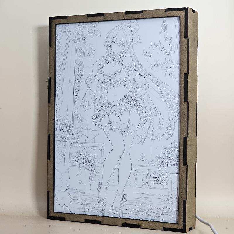 Lámpara LED Aqua - KonoSuba - Palacio Azul - lámpara apagada