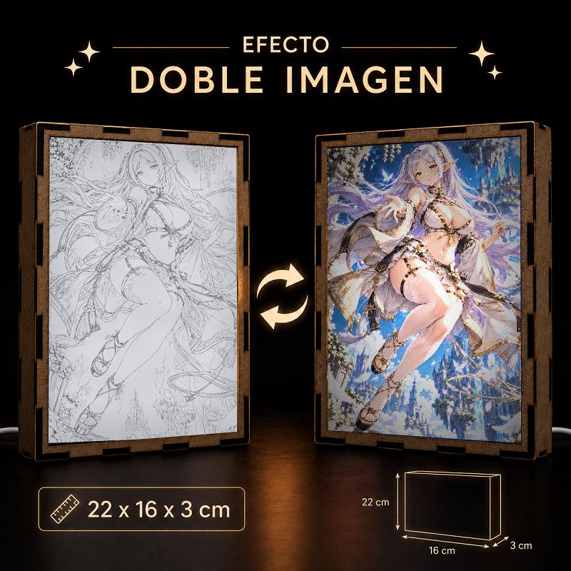 Lámpara LED Frieren - Frieren - Reino Celestial - producto AnimeWaifu