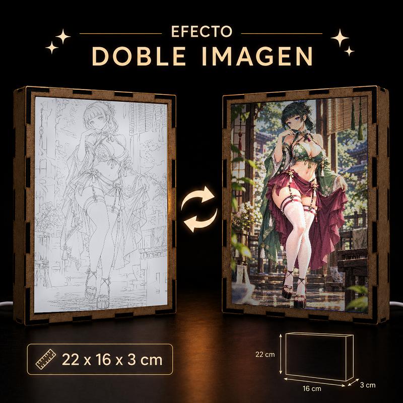 Lámpara LED Maomao - Los diarios de la boticaria - Jardín Oriental - producto AnimeWaifu