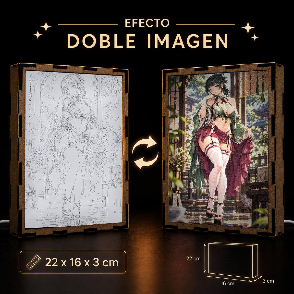 Lámpara LED Maomao - Los diarios de la boticaria - Jardín Oriental - producto AnimeWaifu