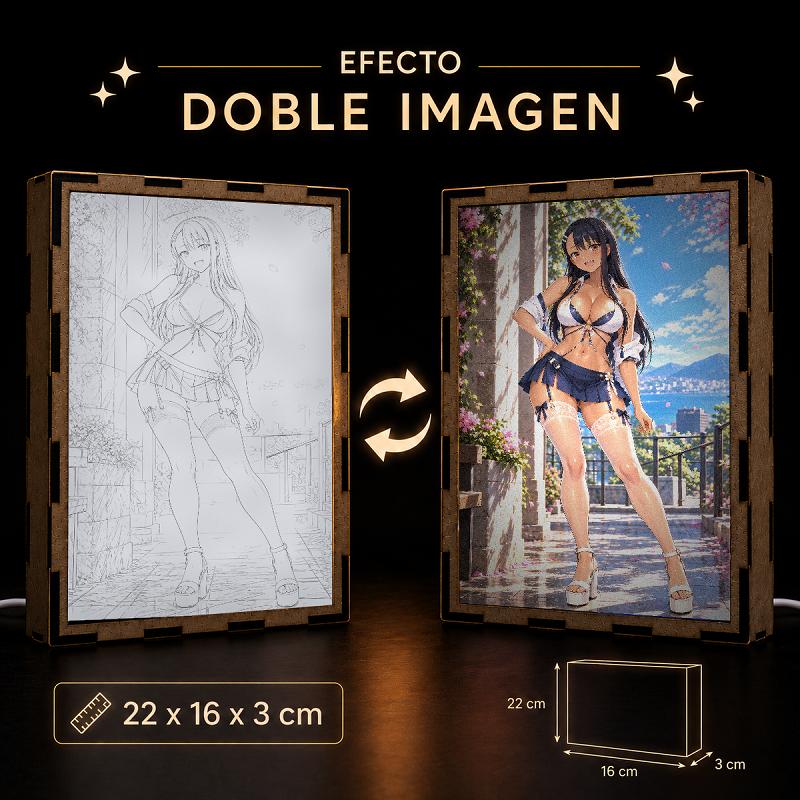 Lámpara LED Hayase Nagatoro – Nagatoro – Mirador Costero - producto AnimeWaifu