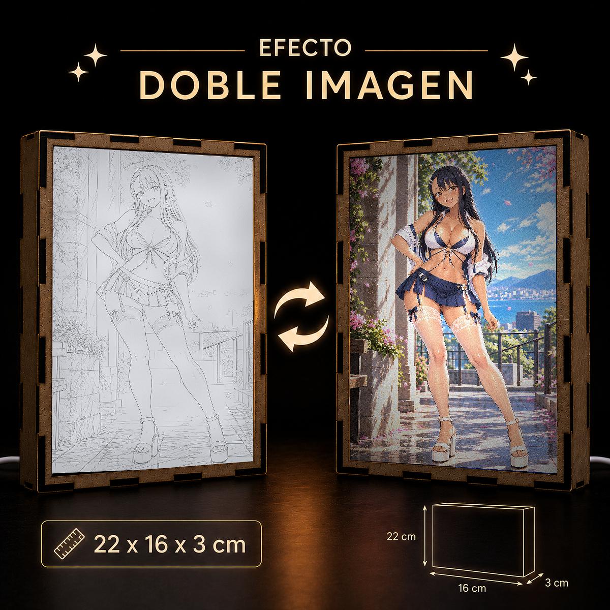 Lámpara LED Hayase Nagatoro – Nagatoro – Mirador Costero - producto AnimeWaifu