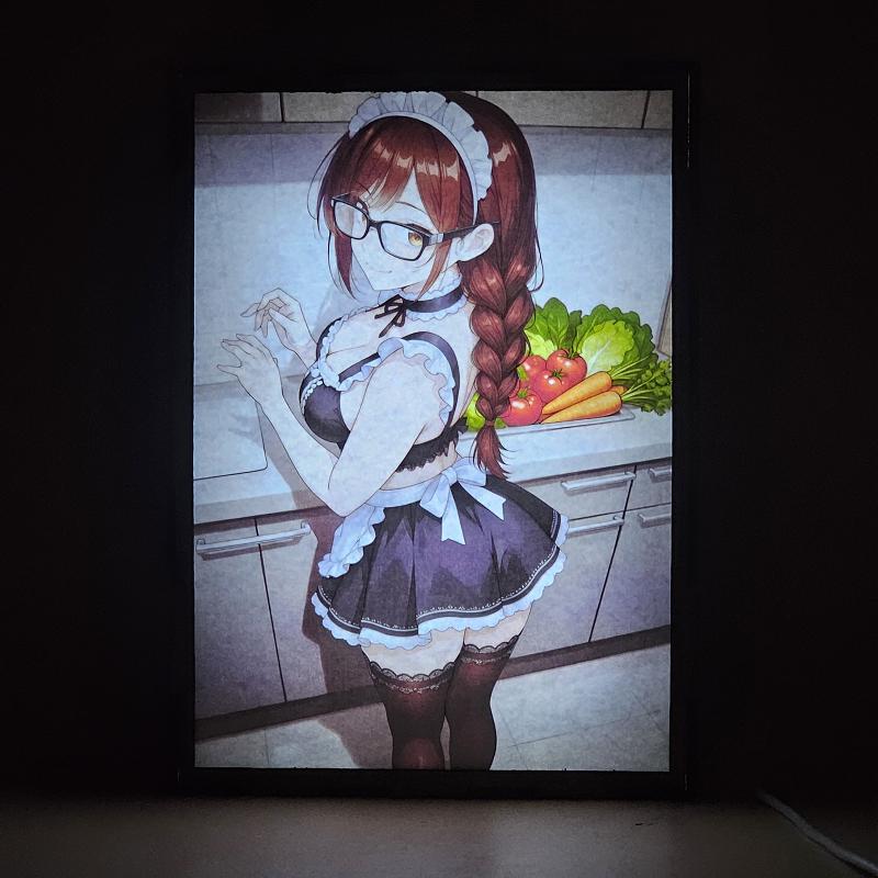 Lámpara LED Chizuru Mizuhara Maid Cocinando - Rent-A-Girlfriend - imagen de galería