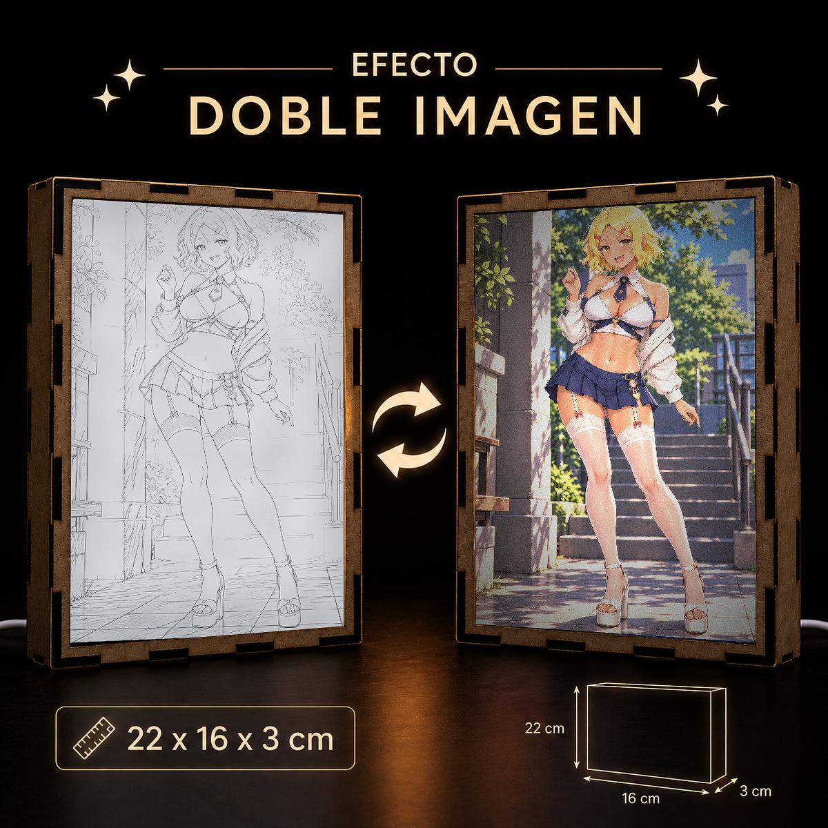 Lámpara LED Sakura – Nagatoro – Escaleras del Jardín - producto AnimeWaifu