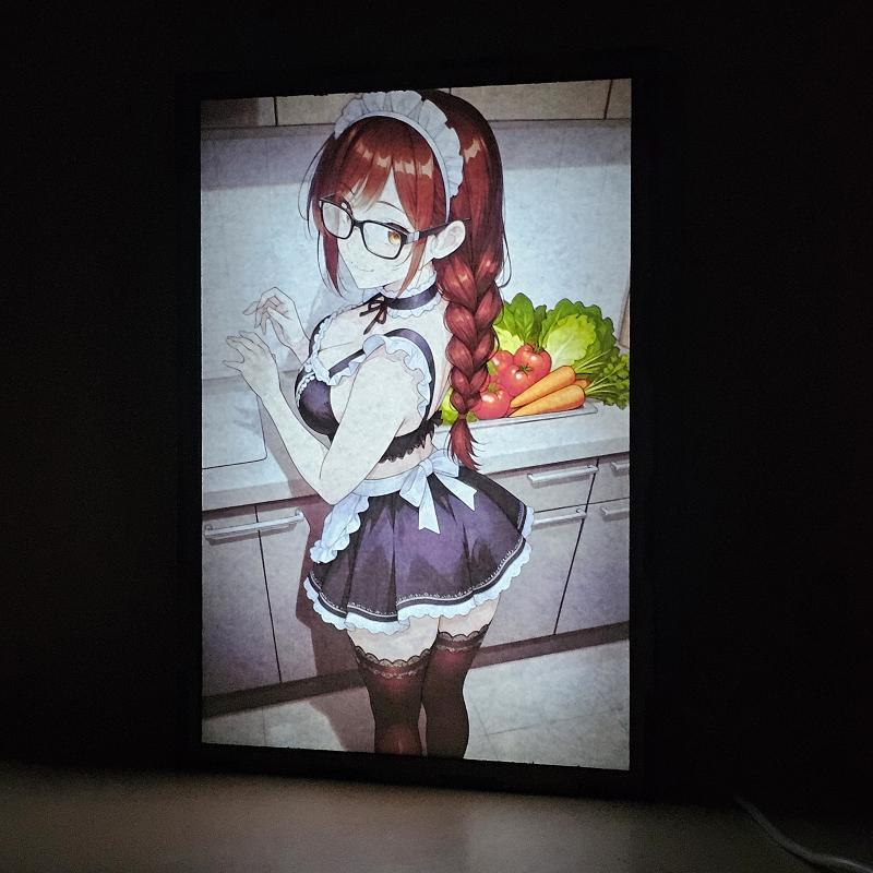 Lámpara LED Chizuru Mizuhara Maid Cocinando - Rent-A-Girlfriend - imagen de galería