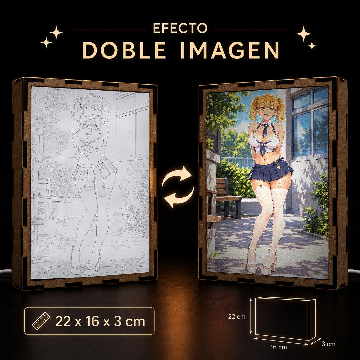 Lámpara LED Yoshi – Nagatoro – Patio Escolar y Coletas - producto AnimeWaifu