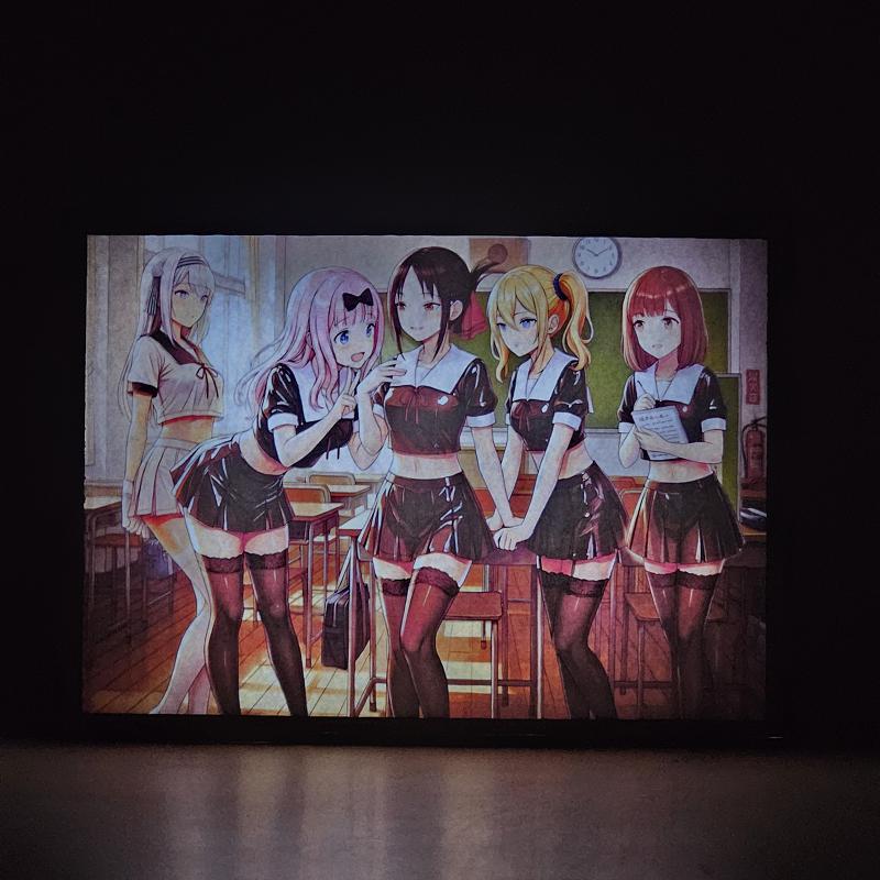 Lámpara LED Kaguya-sama - Kaguya, Miko, Chika, Ai y Kei - imagen de galería
