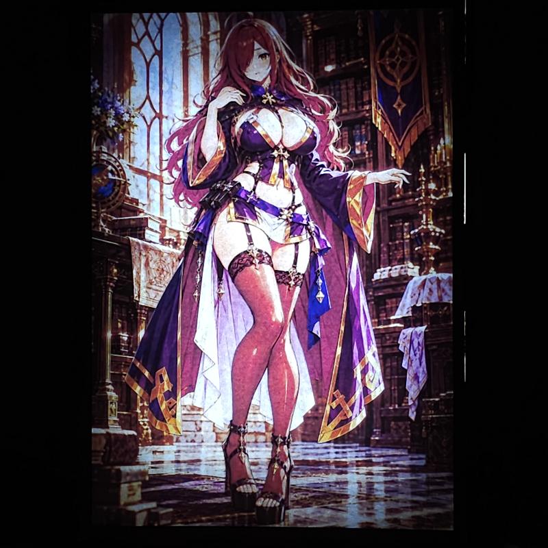 Lámpara LED Wiz – KonoSuba – Biblioteca Arcana - lámpara encendida