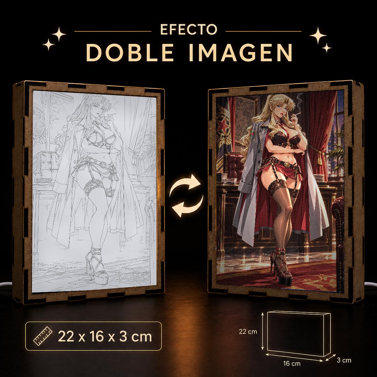 Lámpara LED Balalaika - Black Lagoon - Despacho nocturno - producto AnimeWaifu