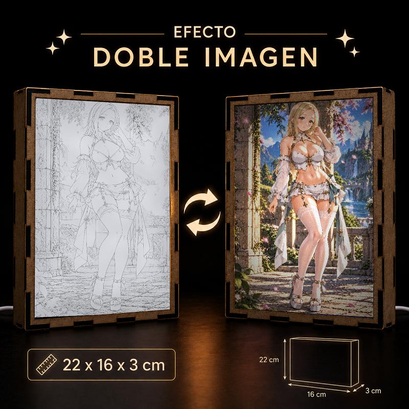 Lámpara LED Elaine - Nanatsu no Taizai - Jardín del castillo - producto AnimeWaifu