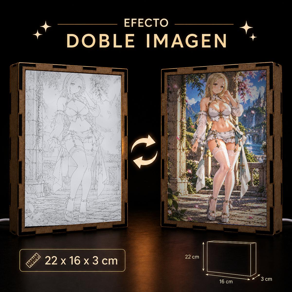 Lámpara LED Elaine - Nanatsu no Taizai - Jardín del castillo - producto AnimeWaifu