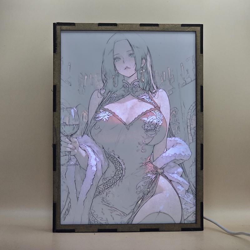 Lámpara LED Boa Hancock - One Piece - imagen de galería