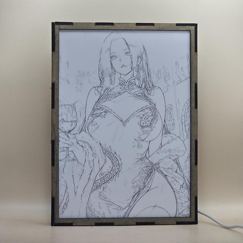 Lámpara LED Boa Hancock - One Piece - imagen de galería